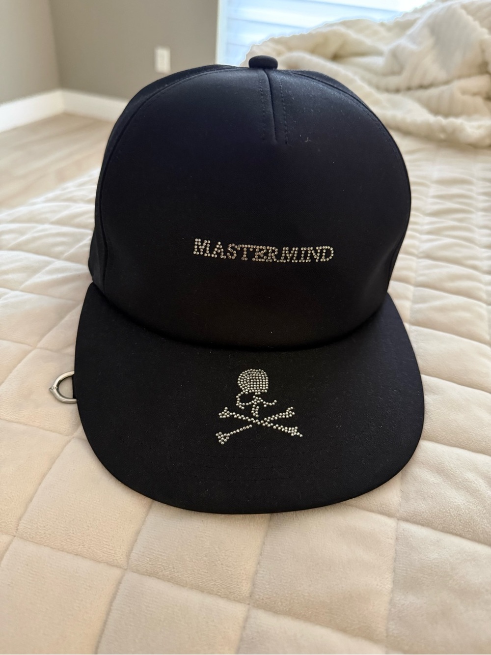 Mastermind World Black Crystal Skull Logo Baseball Cap Hat Adjustable